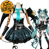 【In Stock】Vocaloid Hatsune Miku Cosplay Rascal The Raccoon X Costume Costumes